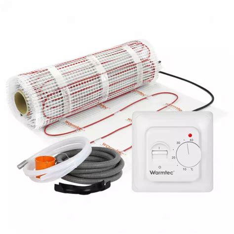 Schéma inštalácie vykurovacieho kábla pod dlažbu