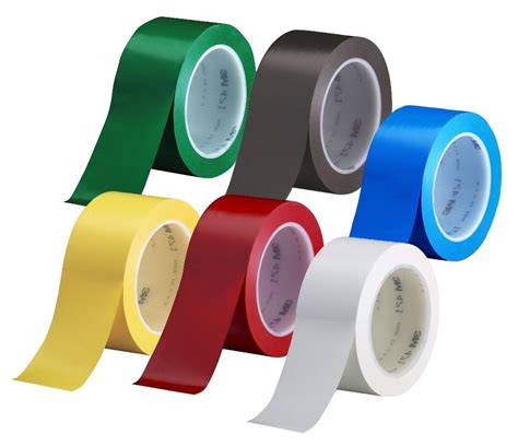 Detail vinylovej lepiacej pásky 3M 471 z mäkkého PVC