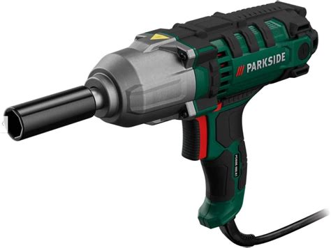 Záber na ergonomickú rukoväť a ovládacie prvky uťahováka Parkside PDSSE 550 A1