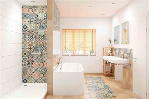 farebné obklady do kúpeľne