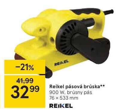 Pásová brúska Reikel v akcii