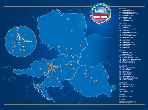 Mapa globálnych výrobných závodov a zastúpení spoločnosti Makita