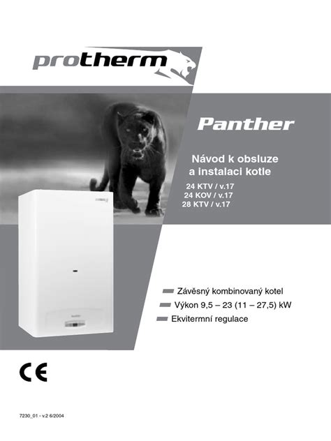 Servisný technik kontroluje plynový kotol Protherm