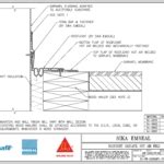 Detail pásu Sika Dilatec ER-350 aplikovaného na podklad