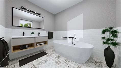 Kúpeľňa s bielymi obkladmi