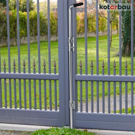 Detailné spracovanie zarážky a zámku brány