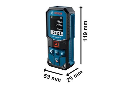 Laserový diaľkomer Bosch GLM 40 Professional v pracovnom prostredí