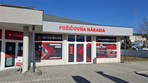 budova predajne stavebnín a náradia
