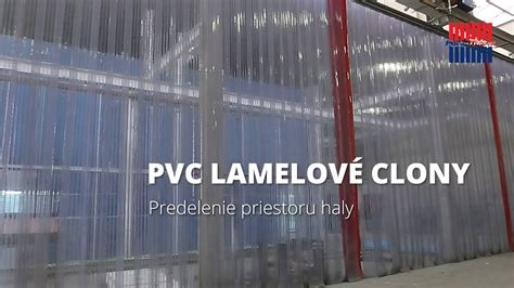 Schéma inštalácie PVC lamelovej clony