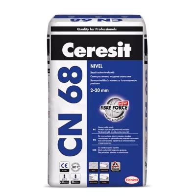 Schéma aplikácie Ceresit CN 68 Nivel