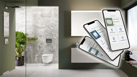 Interiér showroomu Geberit s ukážkami kúpeľňových kóji