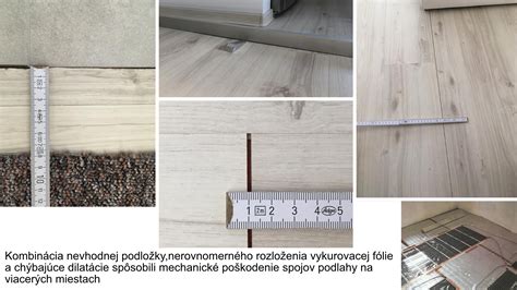 Ilustrácia častých chýb pri pokládke plávajúcej podlahy