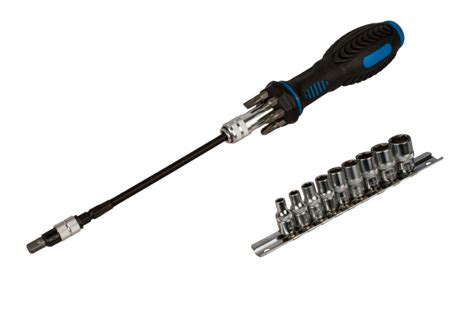 Sada ráčnového skrutkovača Compass