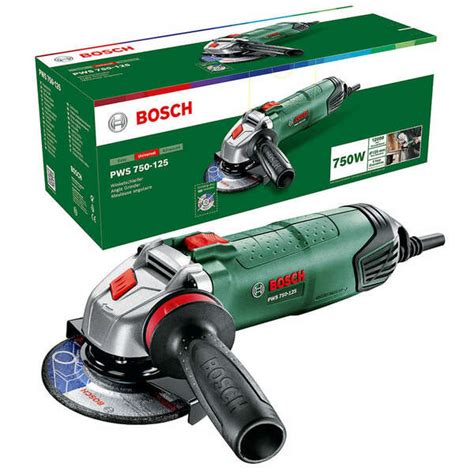 Silný 750W motor uhlovej brúsky Bosch PWS 750