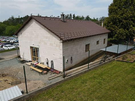 Príklad použitia Porfix tvárnic pri stavbe rodinného domu
