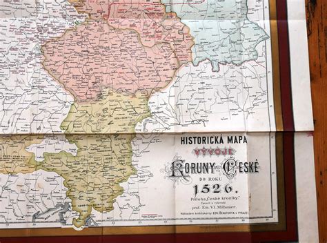 historická mapa regiónu