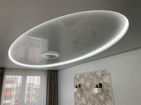 Svetelný napínaný strop s LED osvetlením