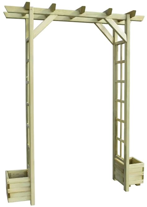 Záhradná drevená pergola