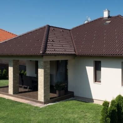 Schéma strešného systému Terran Danubia s rôznymi komponentmi