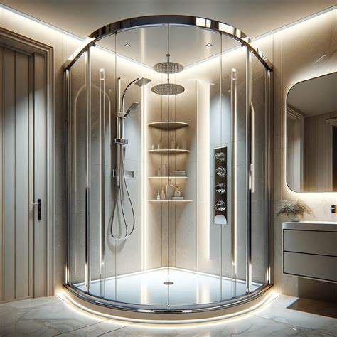 Moderný sprchový kút typu walk-in s lineárnym odtokom