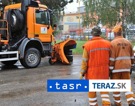 Technika na údržbu ciest v Nitrianskom kraji