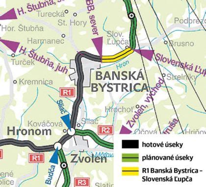 Mapa Banskej Bystrice - lokalizácia JŠ servis