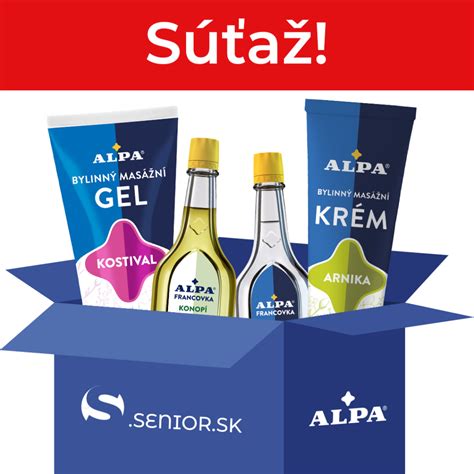 Sortiment produktov Alpa