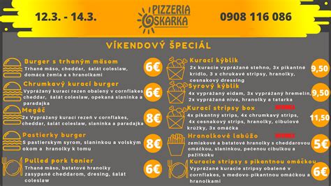 Sortiment burgrov a pizze z ponuky reštaurácie Alcatraz