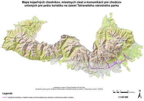 Mapa Bielovodskej doliny s vyznačeným Veľkým Mlynárovým žľabom