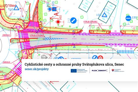 Ilustratívny záber na dopravné obmedzenia v meste