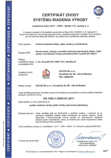Certifikát 