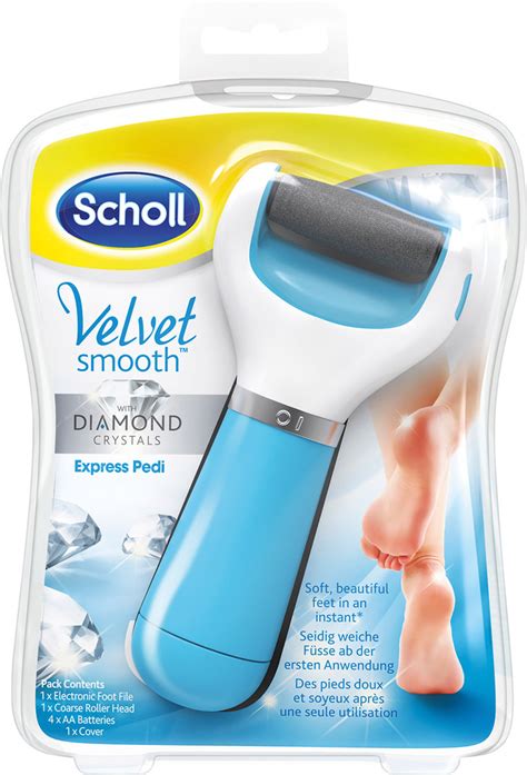 Elektrická brúska Scholl Velvet Smooth Diamond s diamantovými kryštálikmi