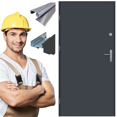 Obrázok oblých vnútorných dverí s oceľovou zárubňou