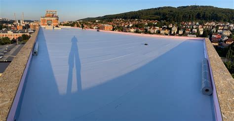 Schéma strešného plášťa plochých striech