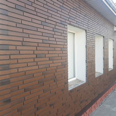 Fasádne termo panely imitujúce tehlu