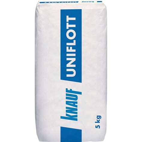 Vizualizácia sadrového tmelu Knauf Uniflott