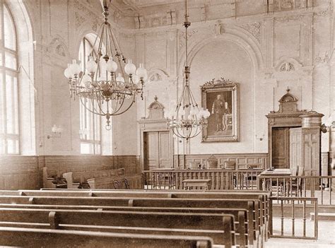 Fotografia zrekonštruovaného interiéru Rákociho paláca v Prešove