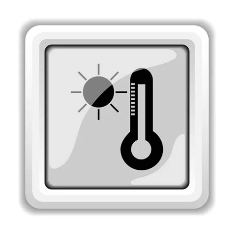 Ikona termostatu a studeného vzduchu v aute
