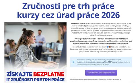 Grafika s možnosťami financovania rekvalifikačných kurzov
