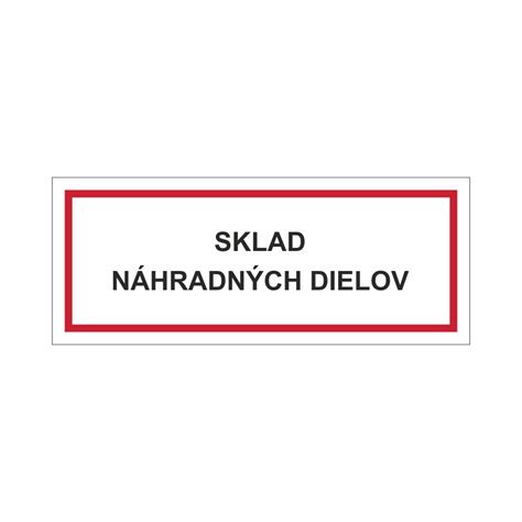 Sklad náhradných dielov