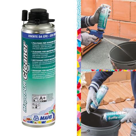 Balenie čističa PUR peny MapePUR Cleaner