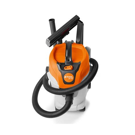 schéma príslušenstva a úložných priestorov vysávača STIHL SE 33