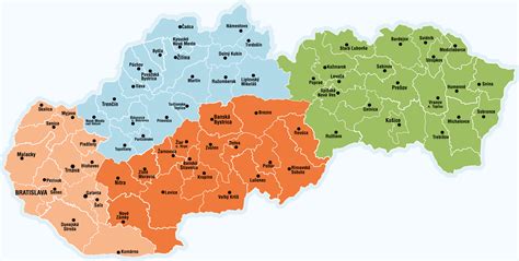 mapa distribúcie stavebných materiálov na Slovensku