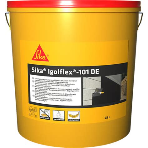 Aplikácia Sika® Igolflex®-101 na základovej stene