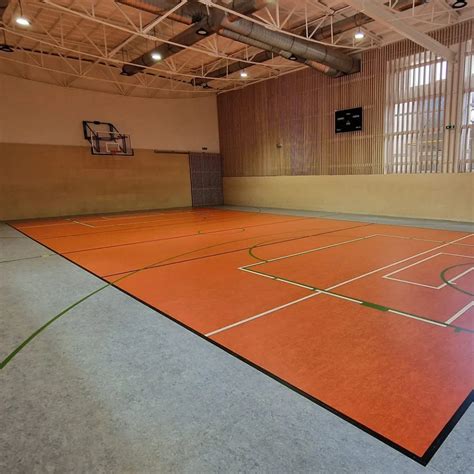 Fotografia zrekonštruovanej telocvične