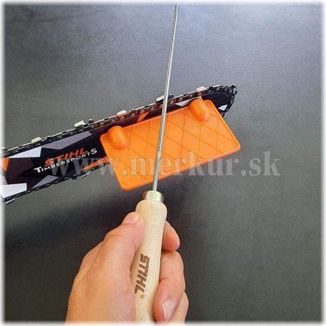 Detailné ostrenie pílového kotúča pilníkom