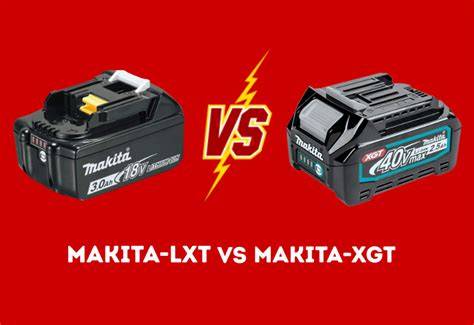 Kompatibilita batérií Makita LXT vs. G série