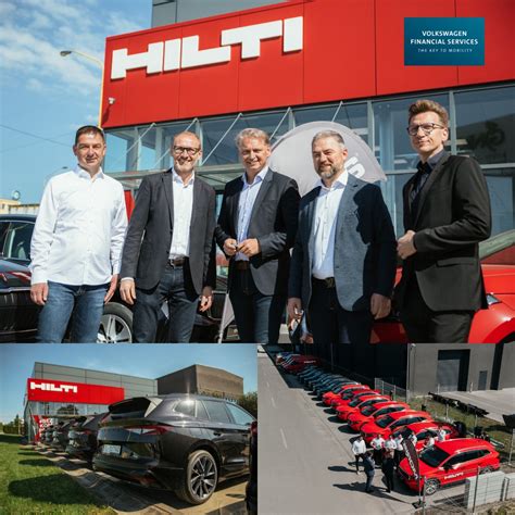Tímová fotografia obchodných zástupcov a ich podporného tímu Hilti