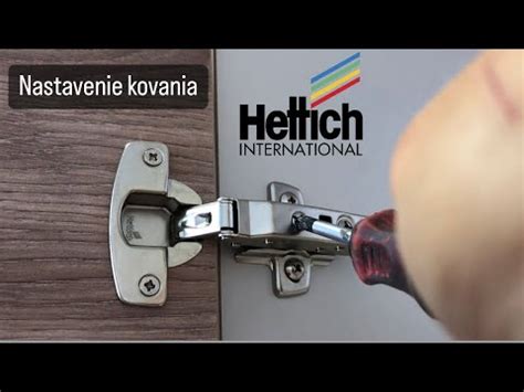 Ukážka push-to-open mechanizmu na kuchynskej skrinke
