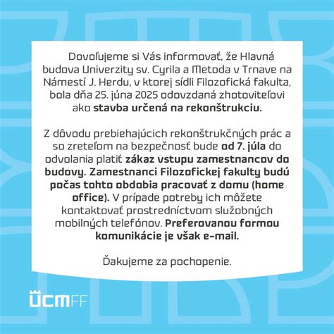 Screenshot nového webu Filozofickej fakulty UCM